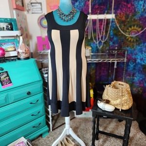 NWT Connected Apparel Sleeveless Fit and Flare Dress